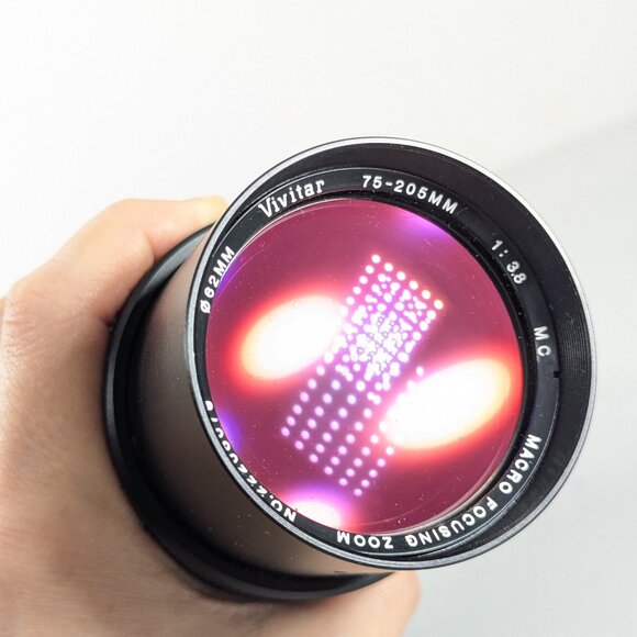 Vivitar 70-205 F3.8 Macro lens for Pentax K-Mount - Picture 8 of 15